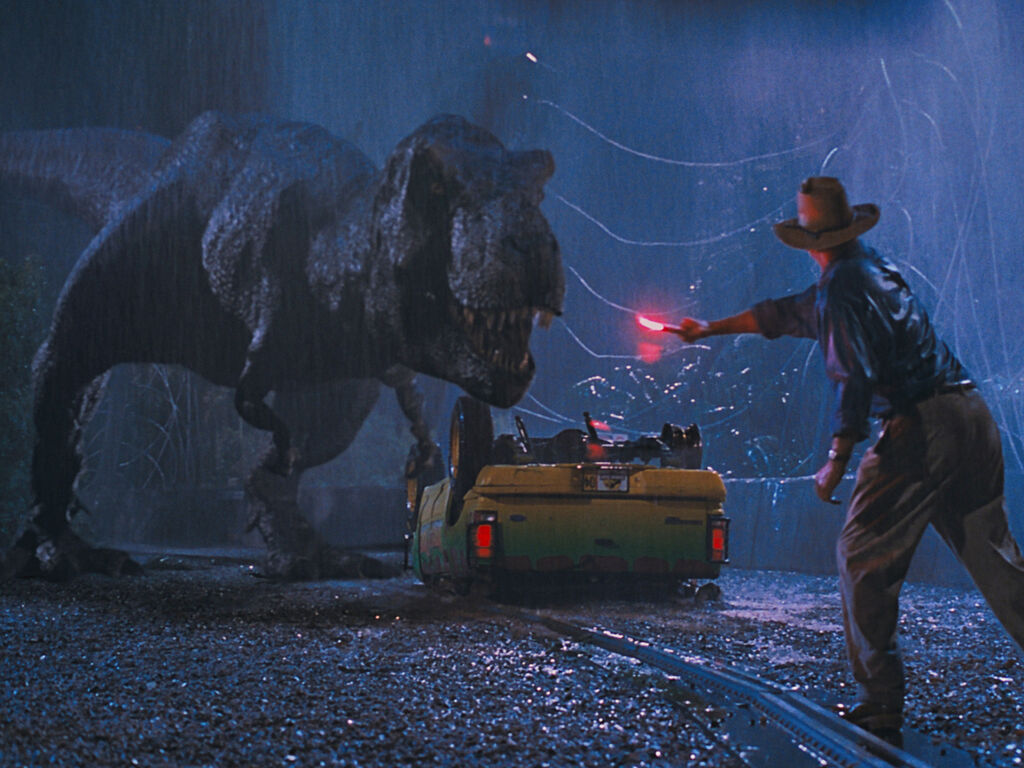 Как снимались фильмы про динозавров?